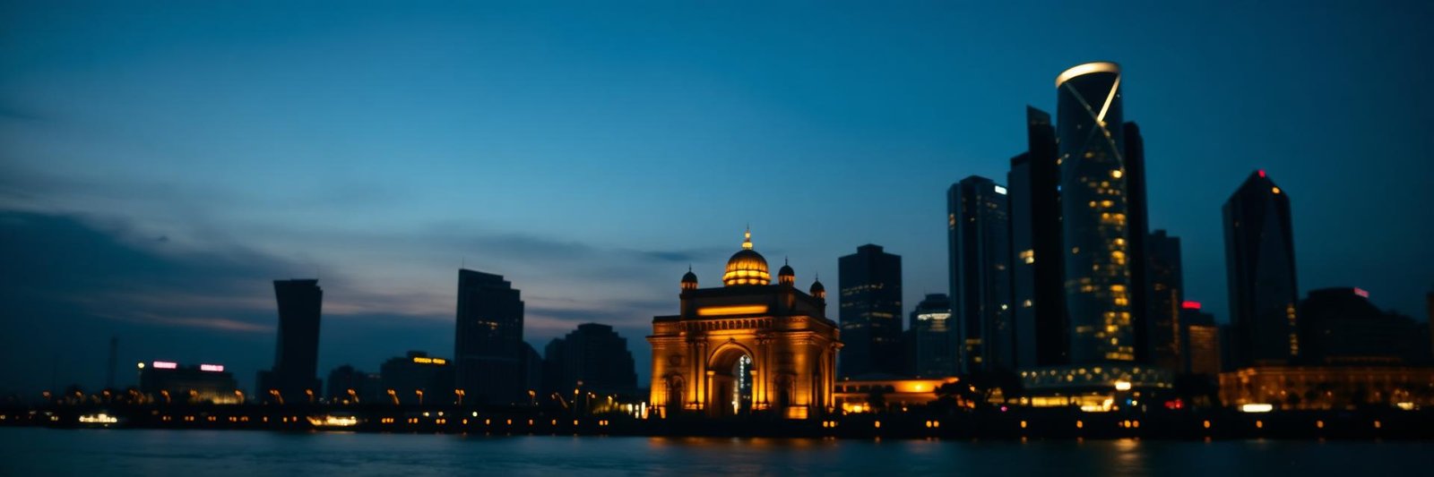 India skyline representing NRI investment opportunities